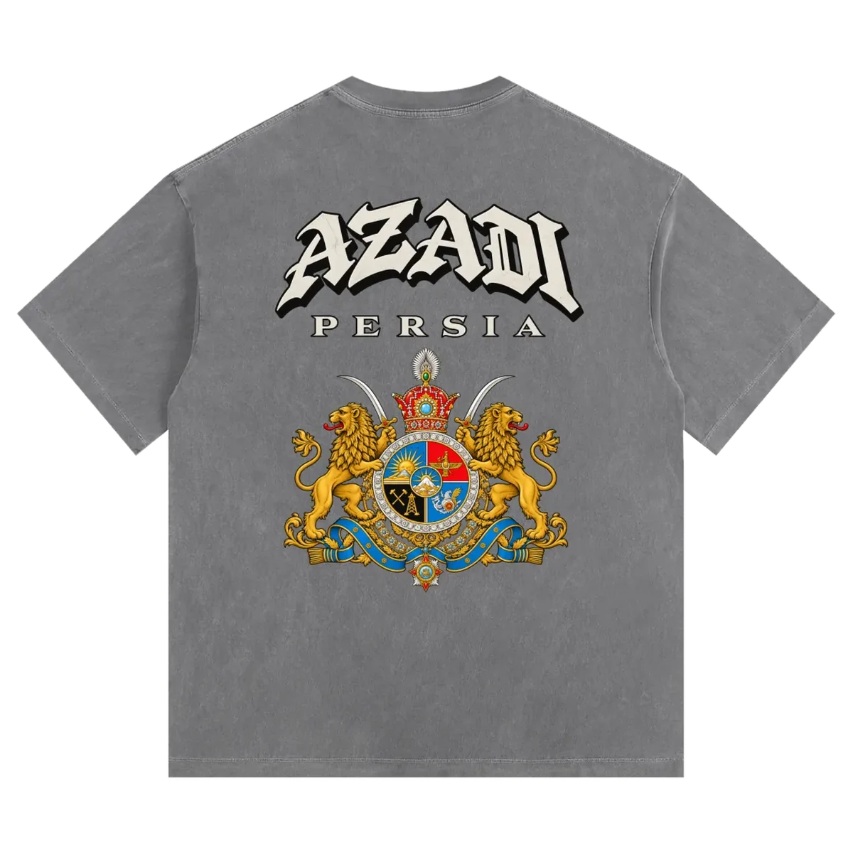 Azadi Pahlavi Crest Tee